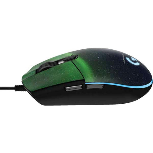 StockTrek Aurora Borealis Dances Above the Arctic Ocean G203 Prodigy RGB Wired Gaming Mouse Skin